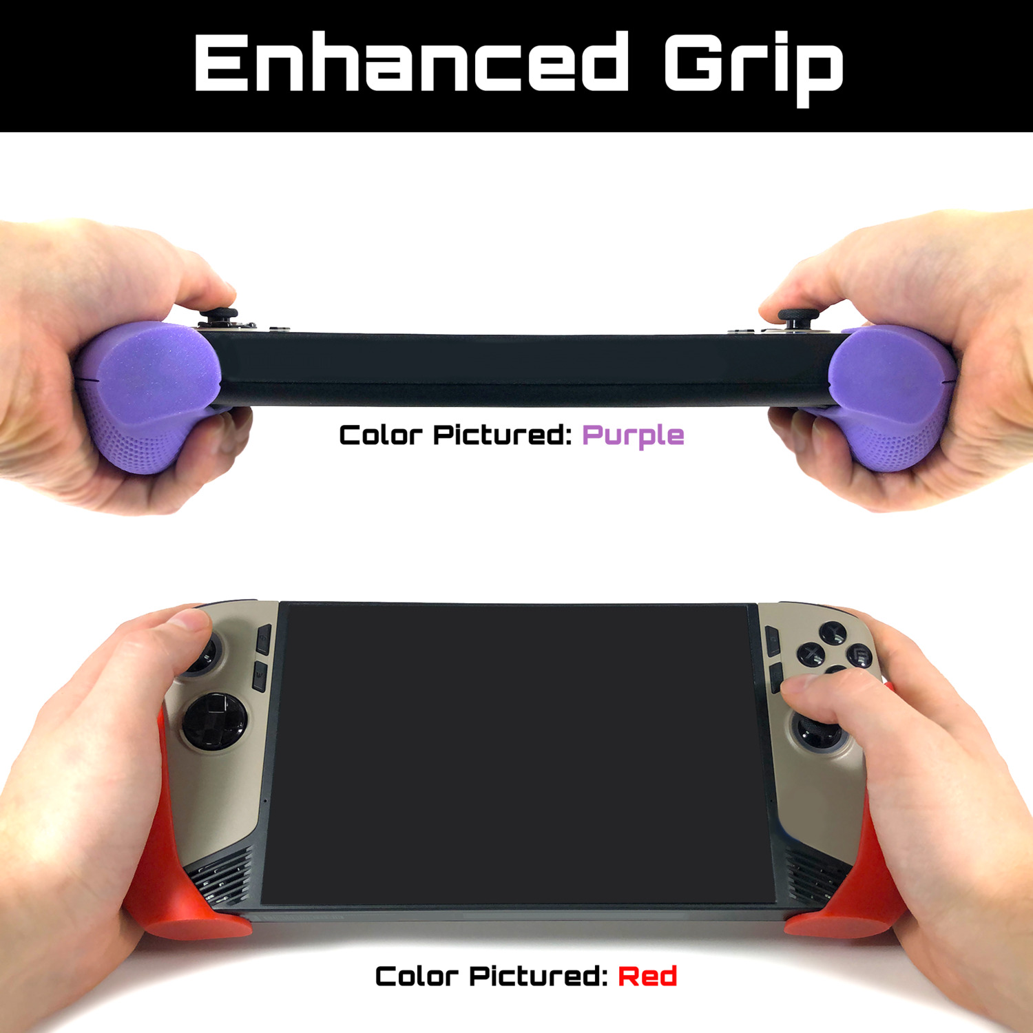 Comfort Grips for MSI Claw 8 AI Plus 3D print model_9