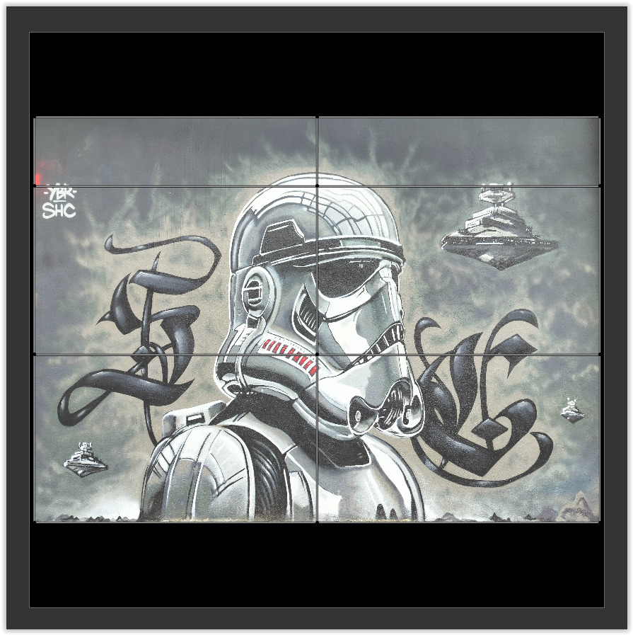 Graffiti wall VIII 3D model_6