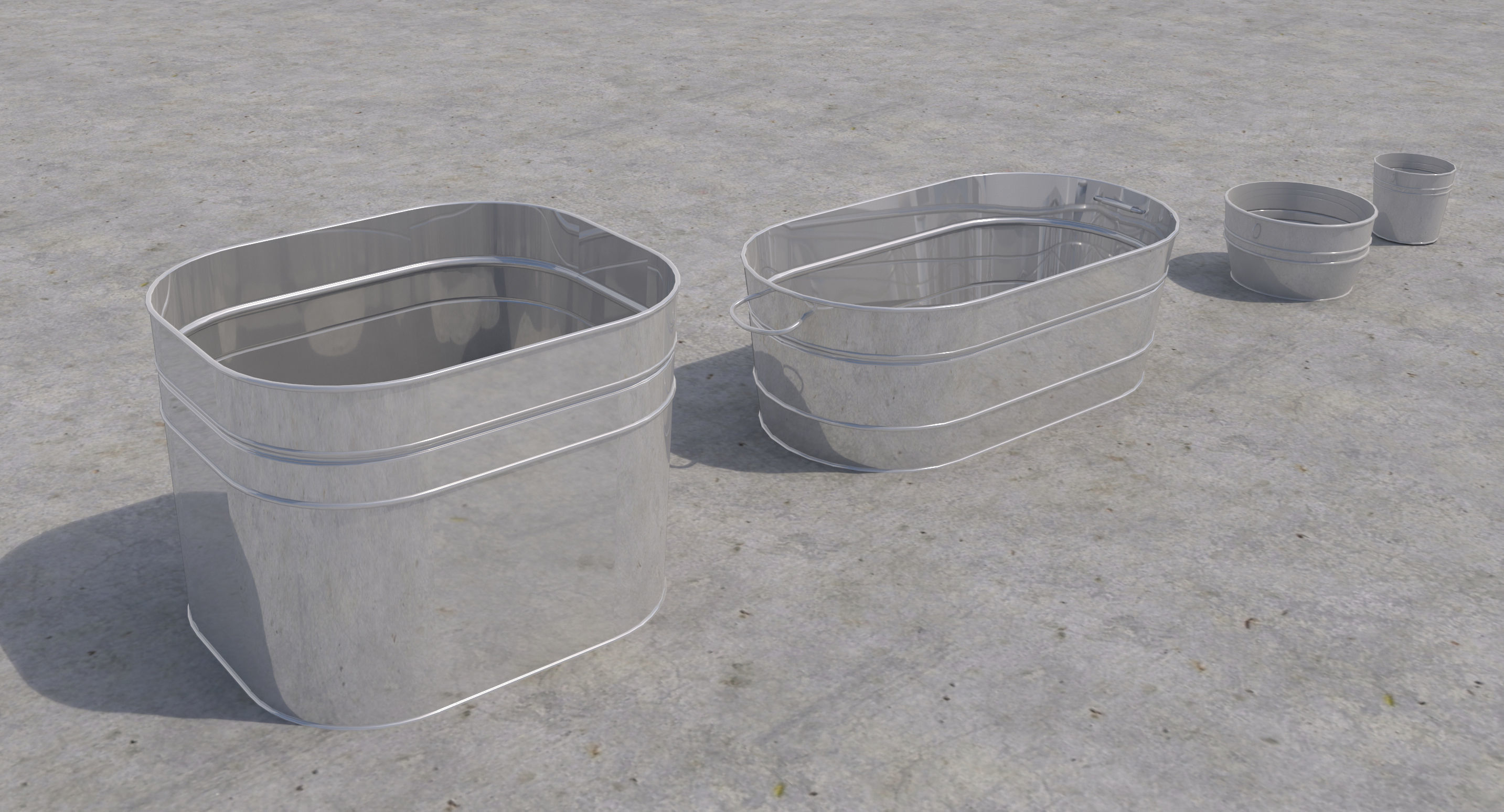 Fruit Stand 3D model_8