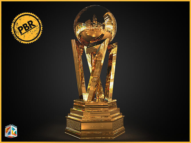 Ligue 1 McDonalds Trophy cup award 2025 3D model