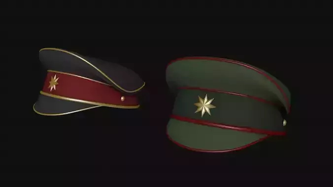 Military cap Police cap