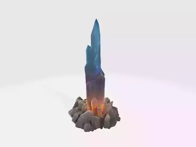 Crystal spire