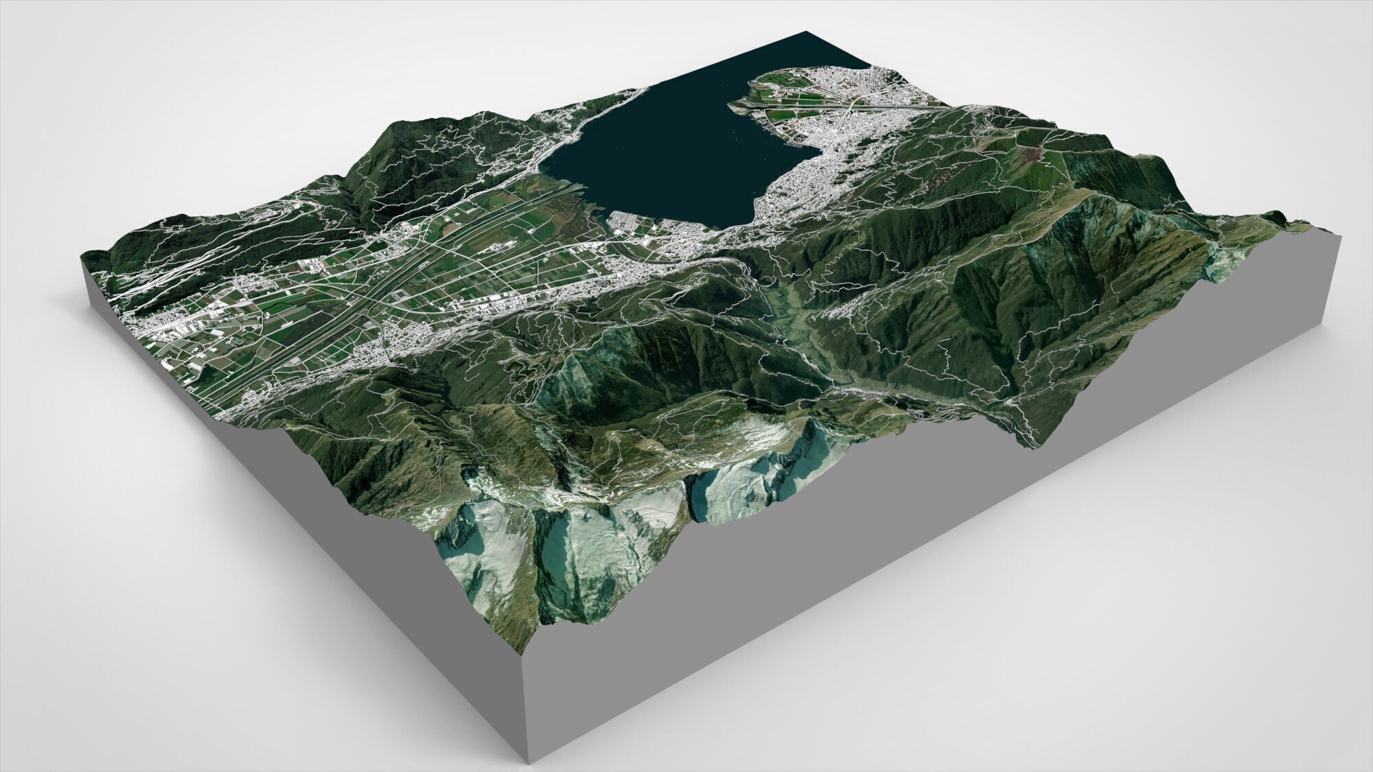Cityscape Verzasca Switzerland 3D model_9