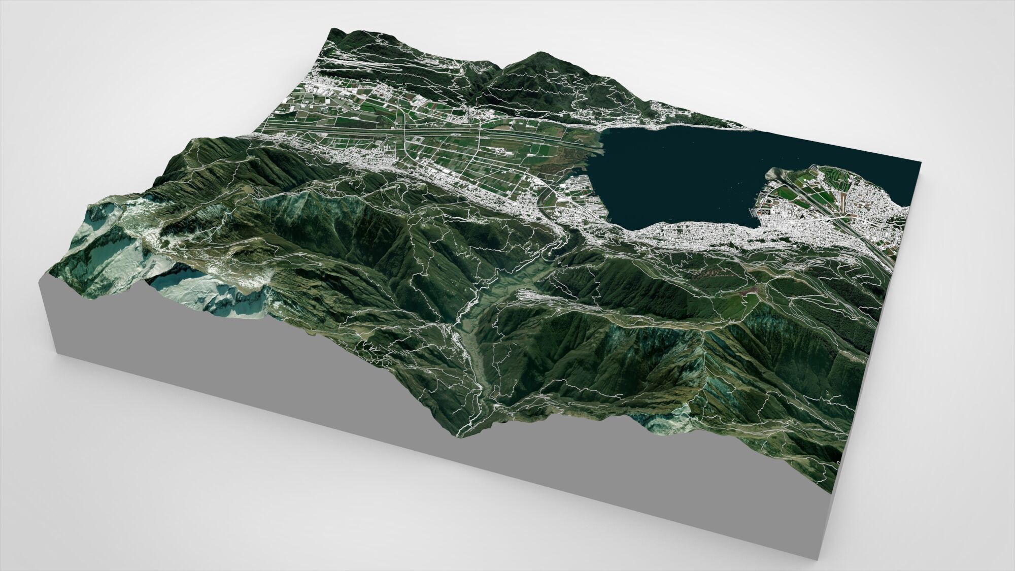Cityscape Verzasca Switzerland 3D model_8