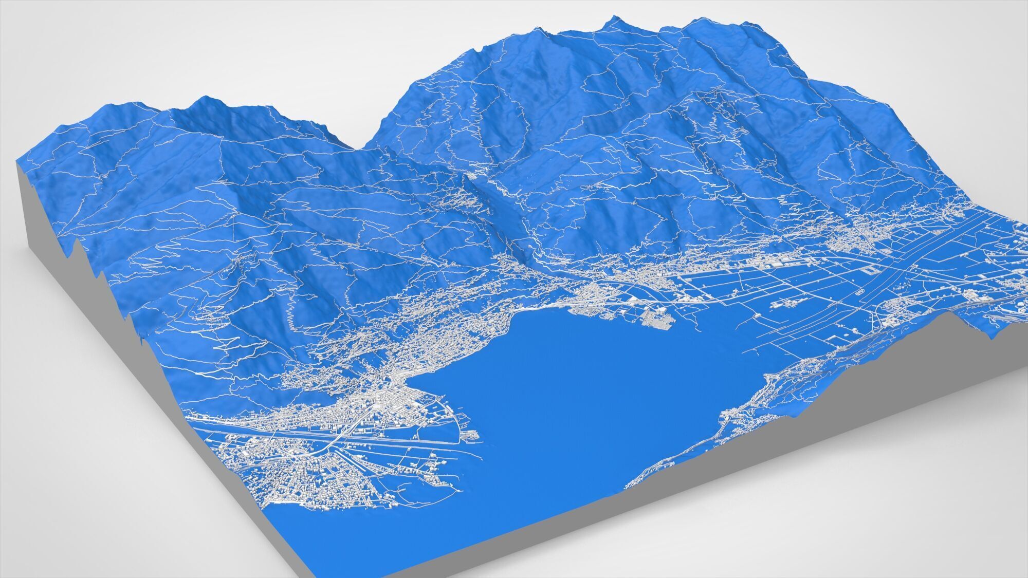 Cityscape Verzasca Switzerland 3D model_2