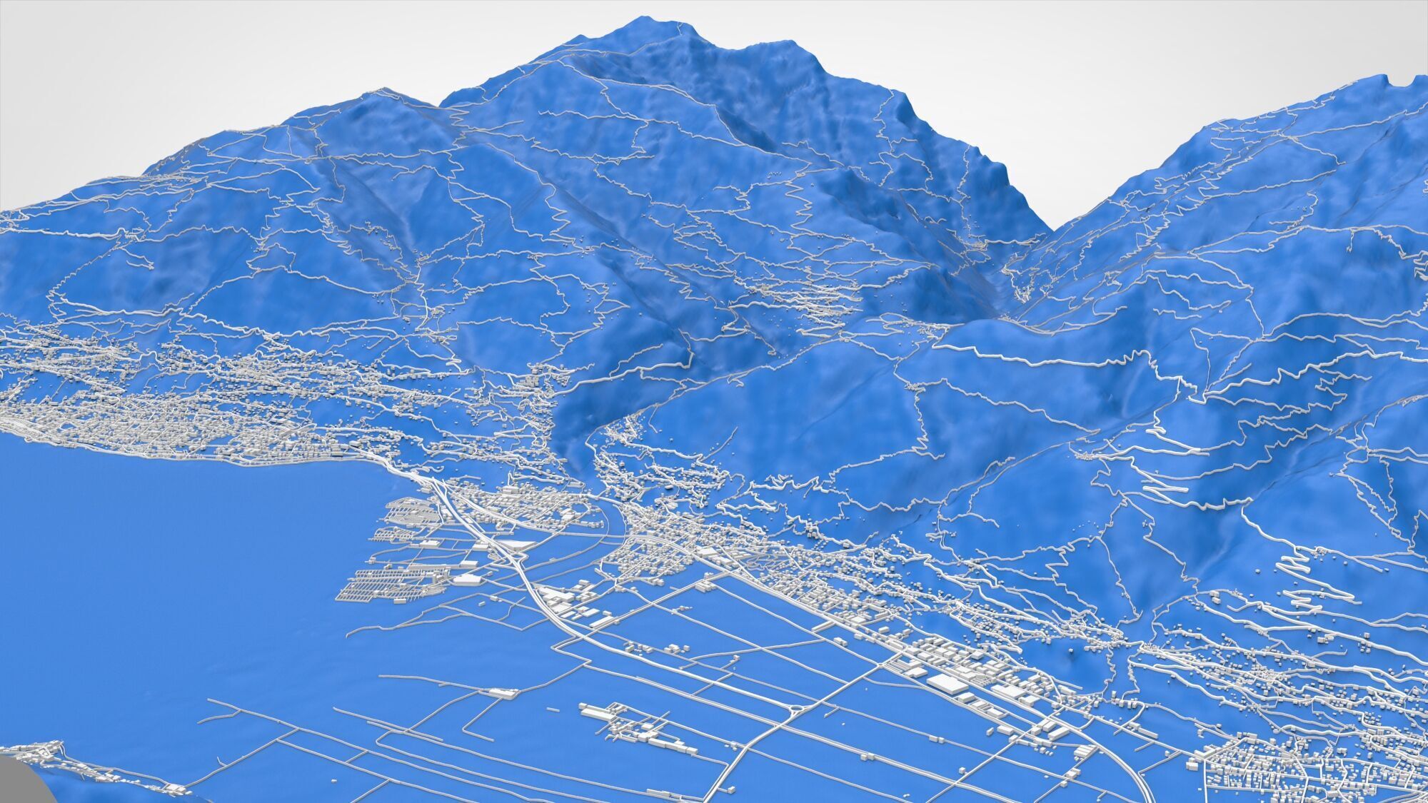 Cityscape Verzasca Switzerland 3D model_6