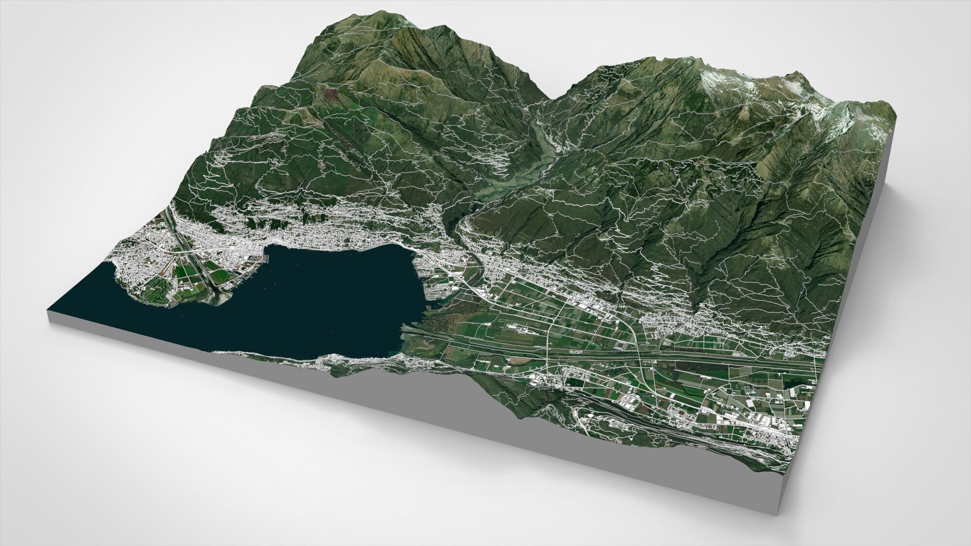 Cityscape Verzasca Switzerland 3D model_7