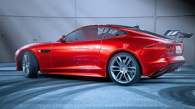Jaguar F Type 2017 Free 3D model