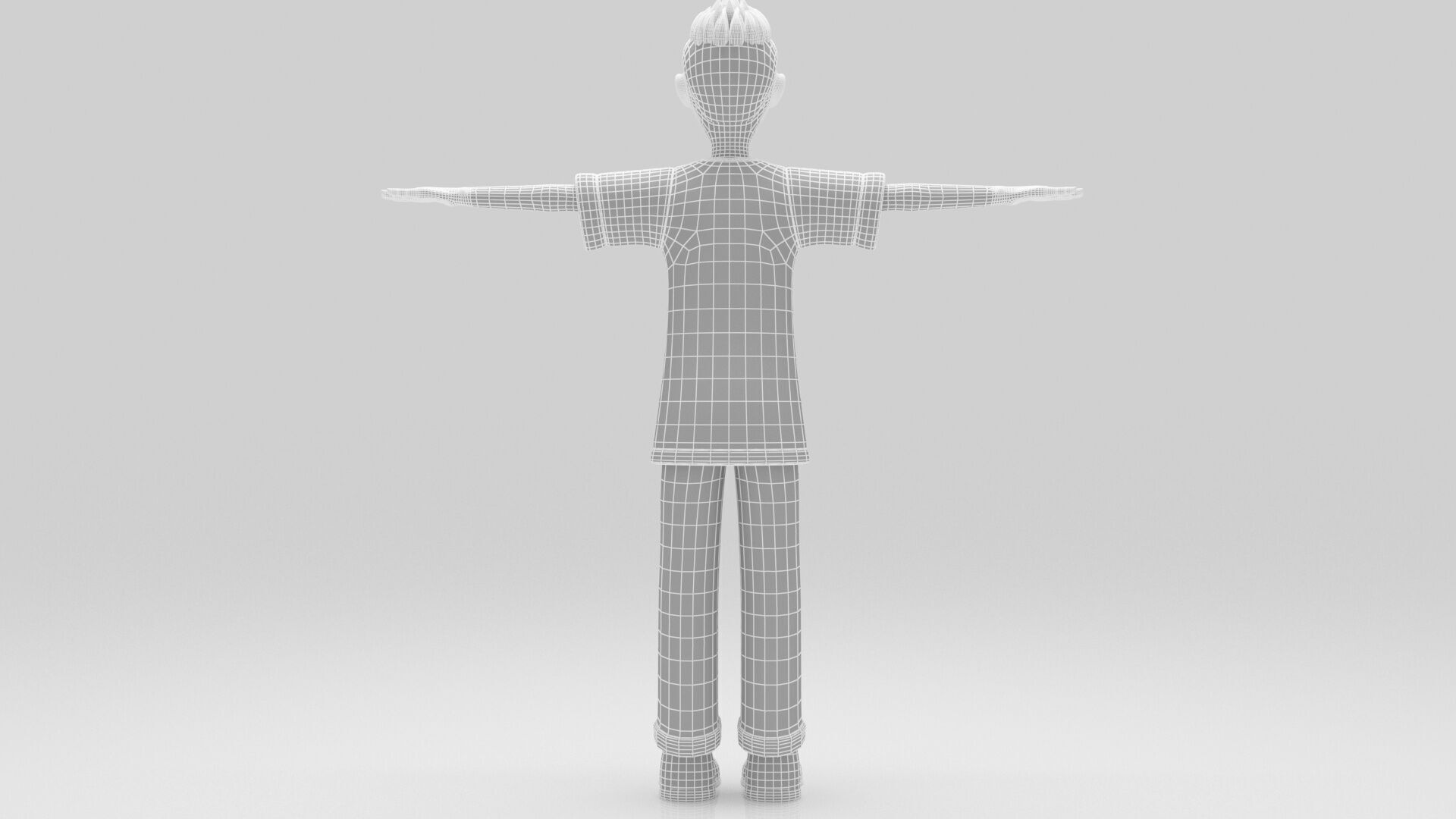 Character Lion Rigged  Low-poly 3D model_12