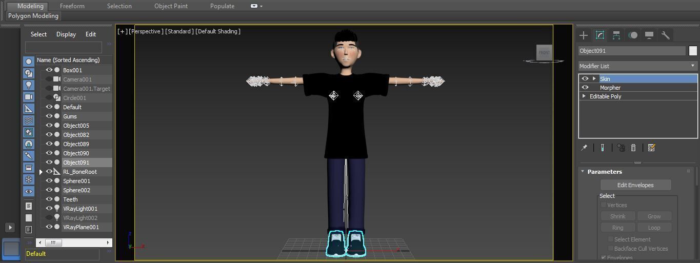 Character Lion Rigged  Low-poly 3D model_14