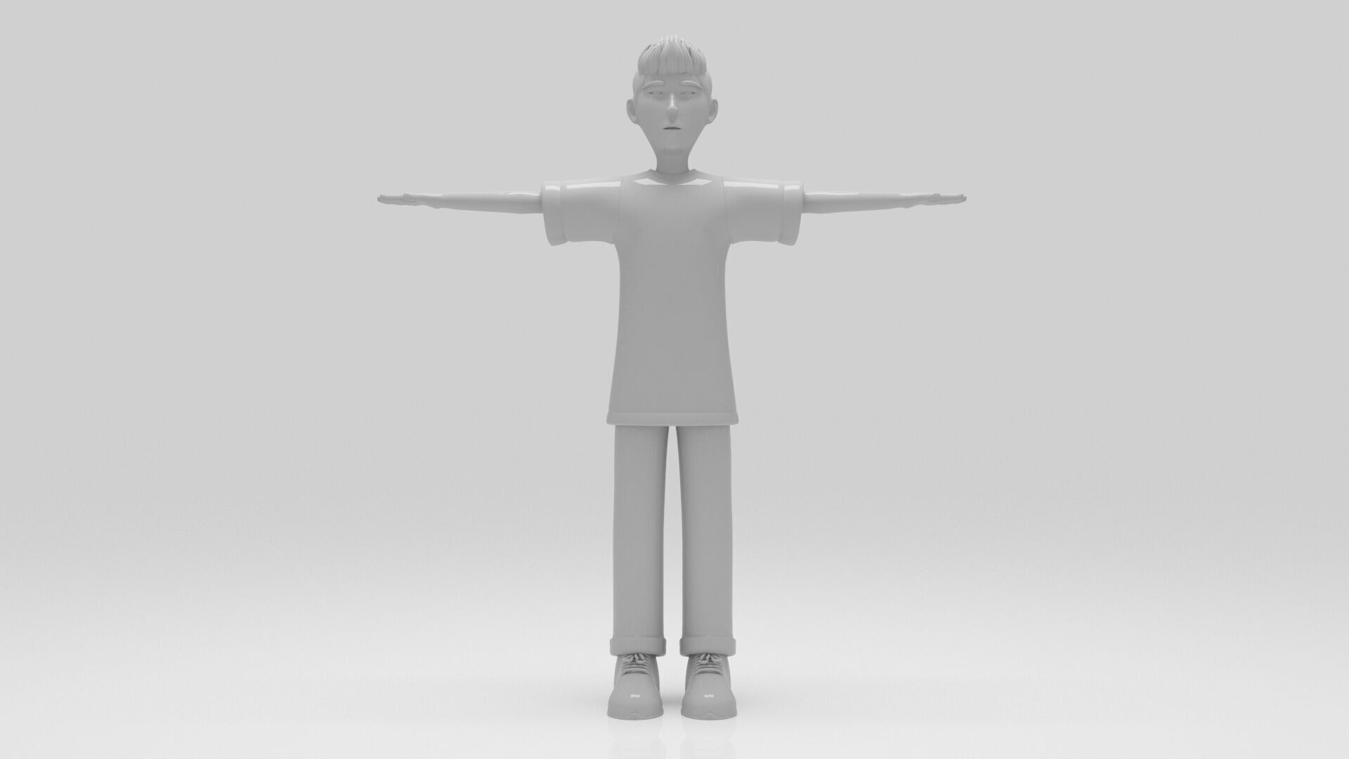 Character Lion Rigged  Low-poly 3D model_6