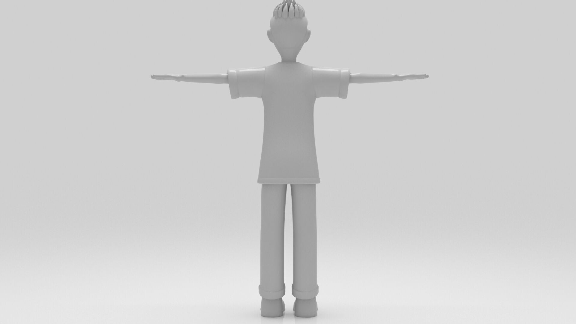 Character Lion Rigged  Low-poly 3D model_8