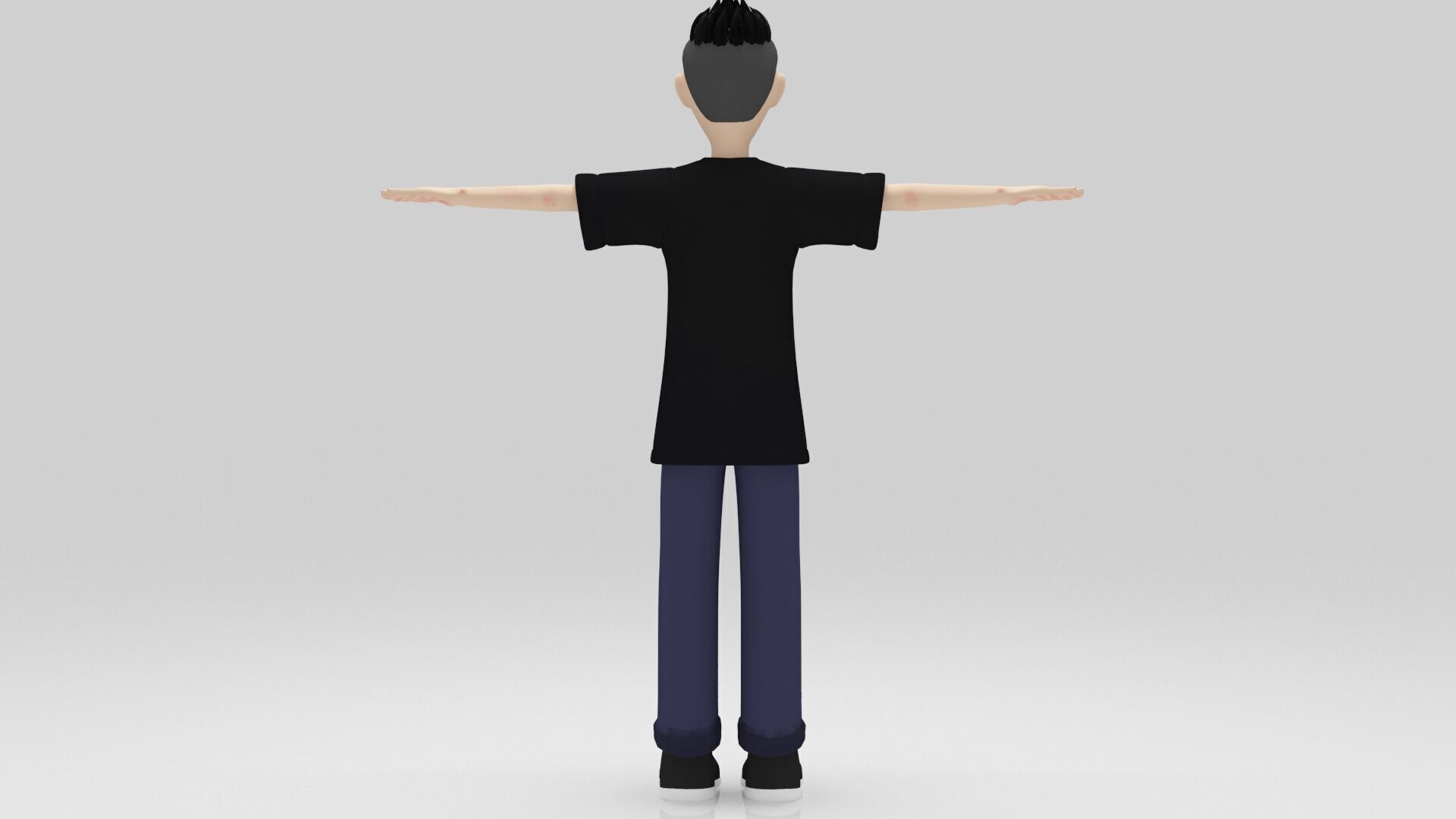 Character Lion Rigged  Low-poly 3D model_4