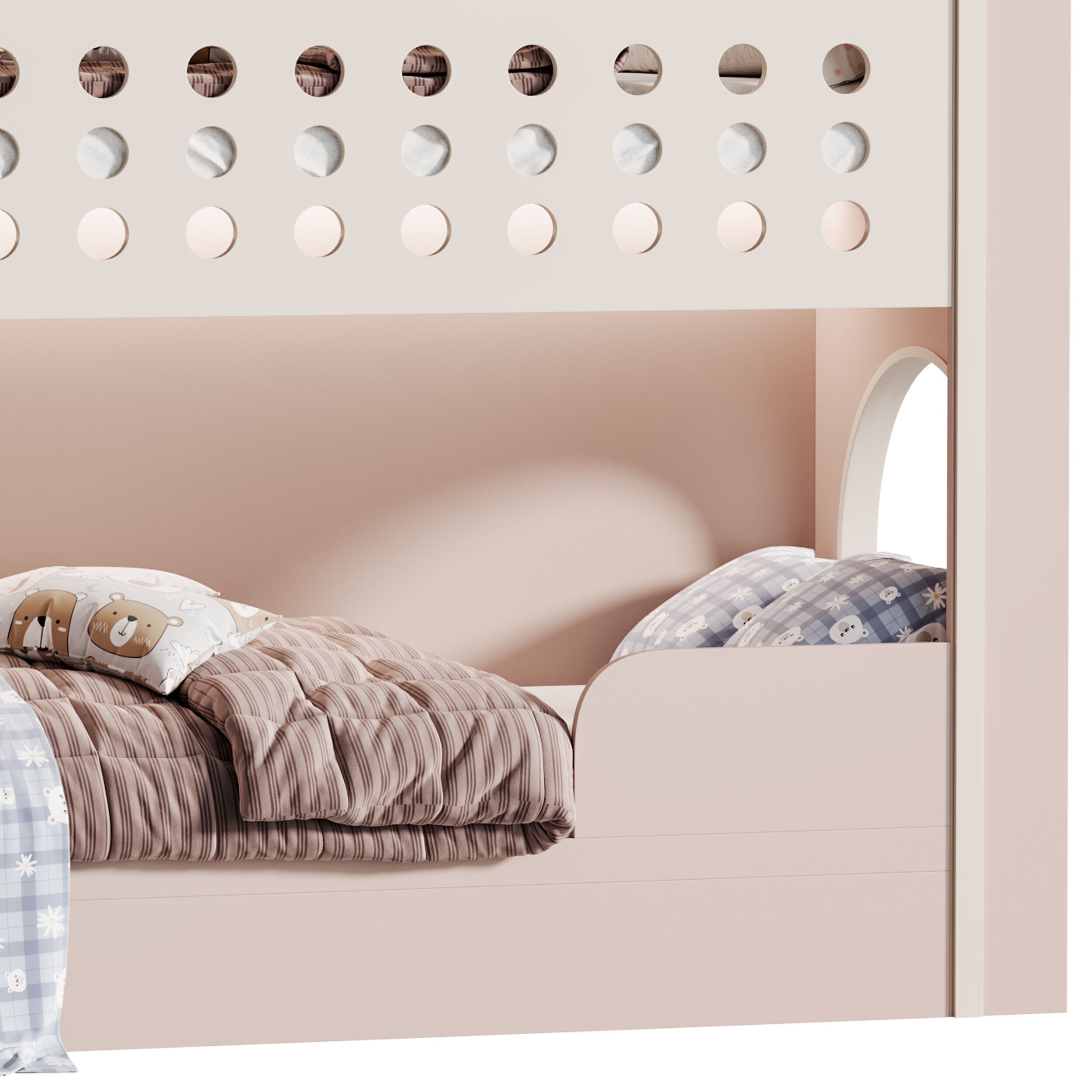 Childrens bunk bed 39 3D model_8