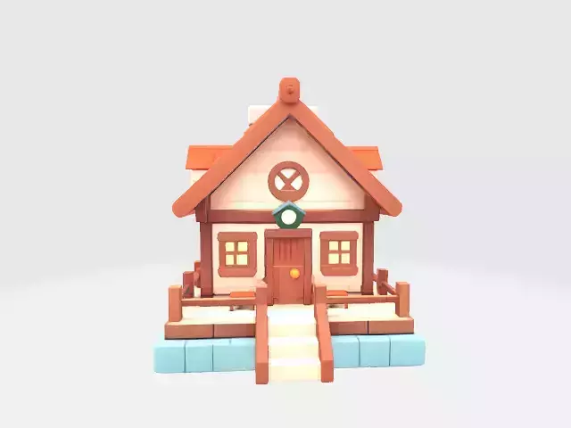 Lowpoly house