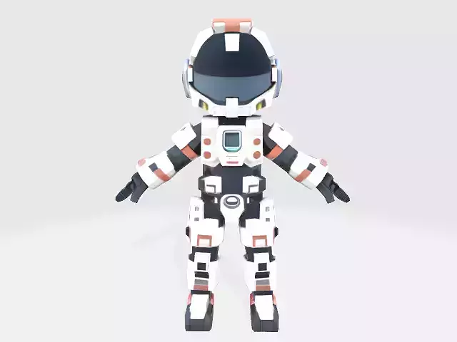 Lowpoly astrounaut