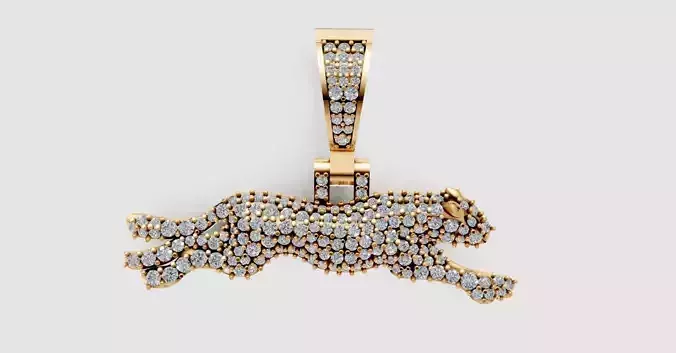 Cheetah Pendant