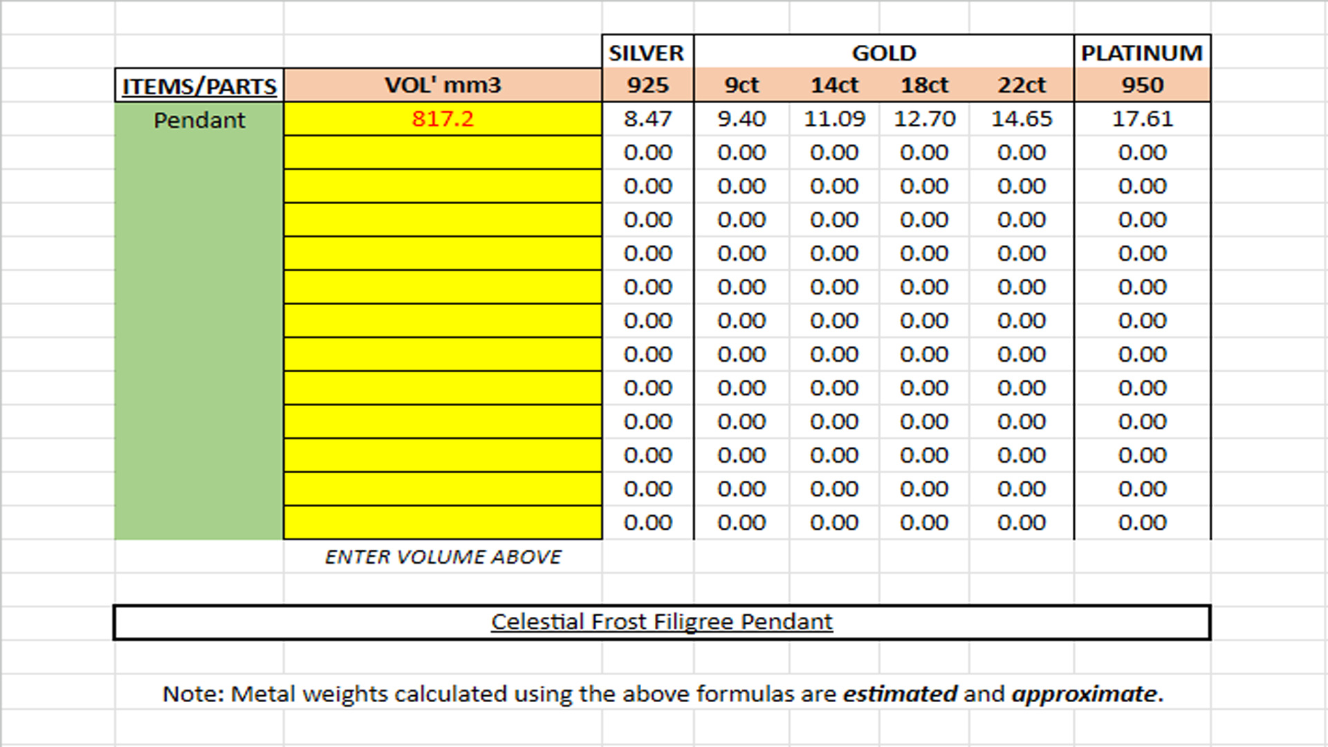 Celestial Frost Filigree Pendant 3D print model_5