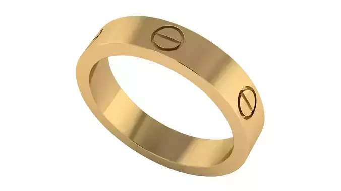 Love Ring Size USA 9  3D print model