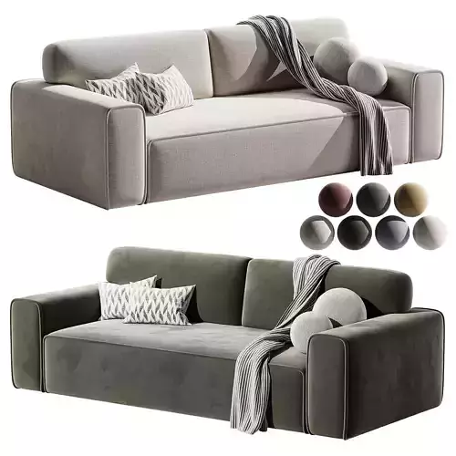 Viena Straight Sofa