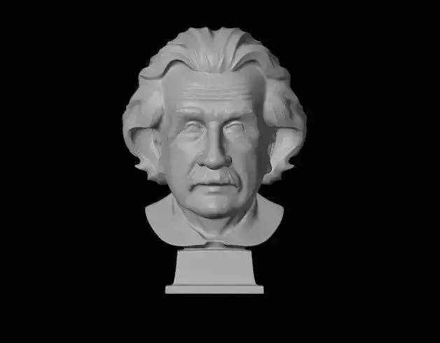 Albert Einstein 3D print model