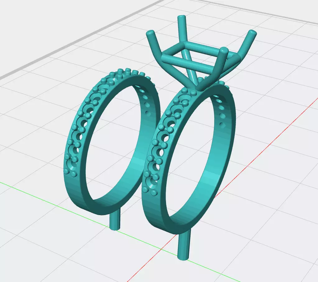 ANILLO CN PIEDRA RADIANT 3D print model_0