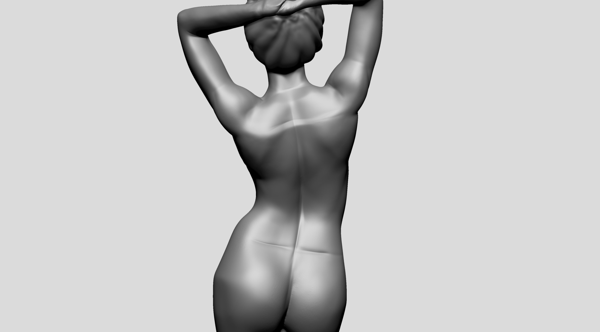 Female Pose E 3D model_10