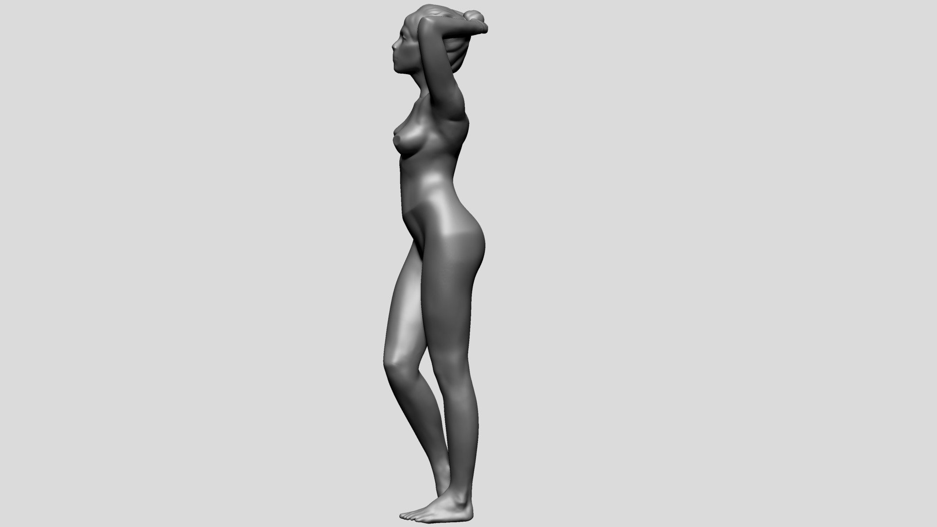 Female Pose E 3D model_6