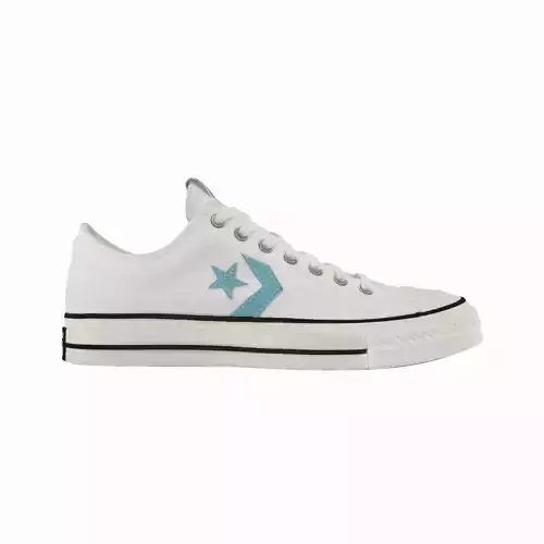 Converse Star Player 76 White Low-poly 3D model