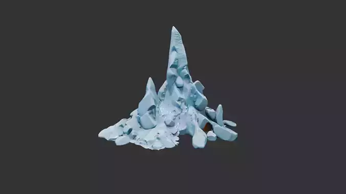 Alien Planet Rock Formation