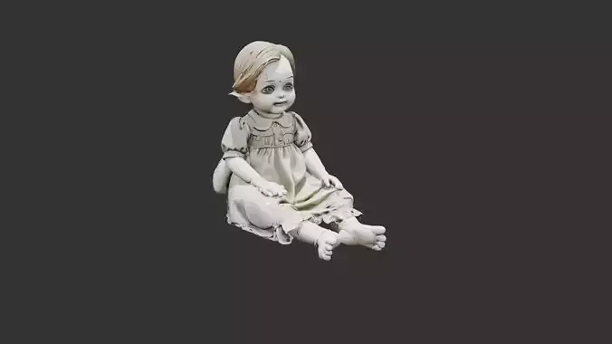 Creepy Victorian Doll