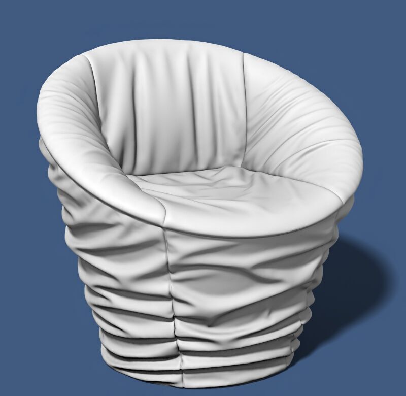Chair 12 3D model_3