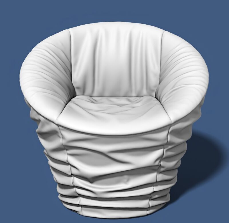 Chair 12 3D model_4