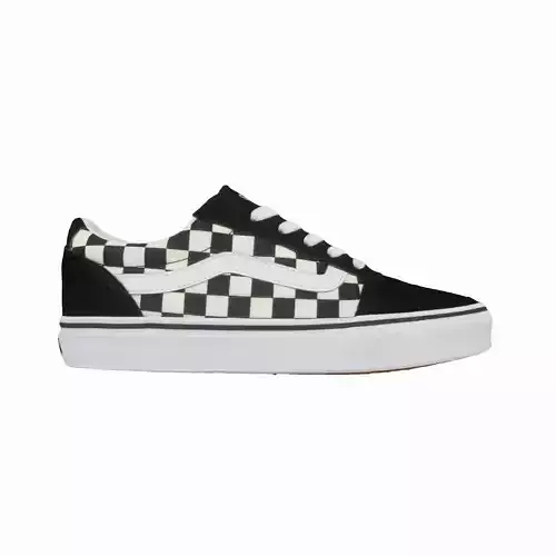 Vans Ward Checkered Black White