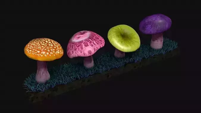 Alien Mushrooms R1