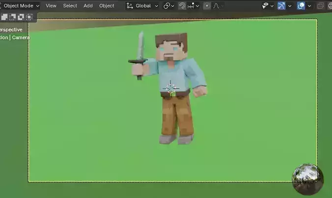 steve minecraft caracter 3D print model