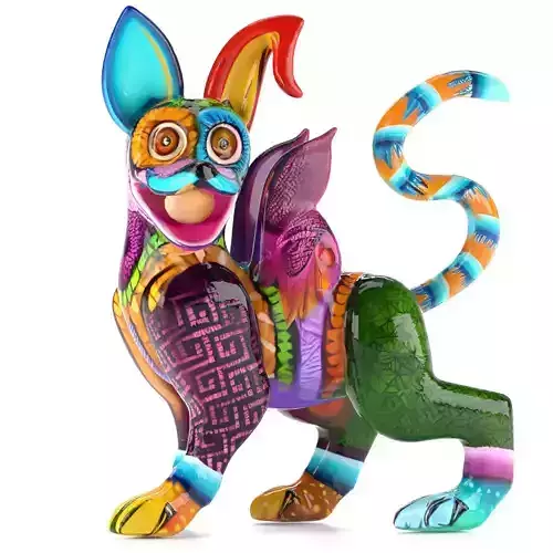 Alebrije dog 02