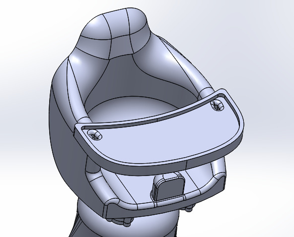 Baby High Chair 3D model_2