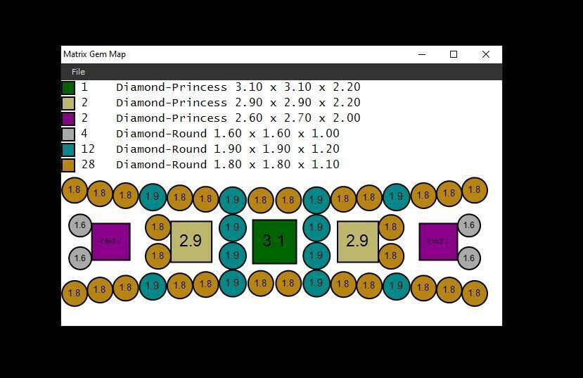 Top Diamond Men Ring STL 3DM 2MR086 3D model_3