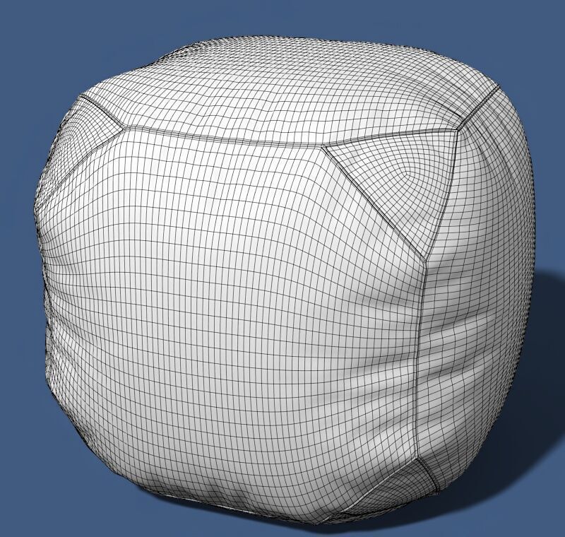 Pouf 25 3D model_7