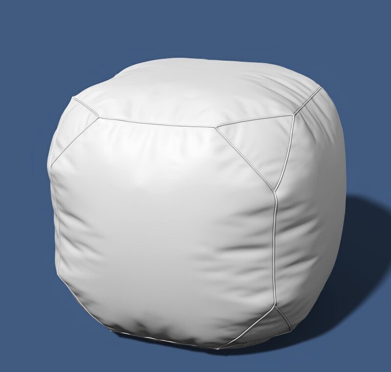Pouf 25 3D model_1