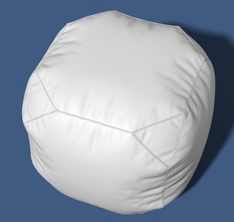 Pouf 25 3D model_5