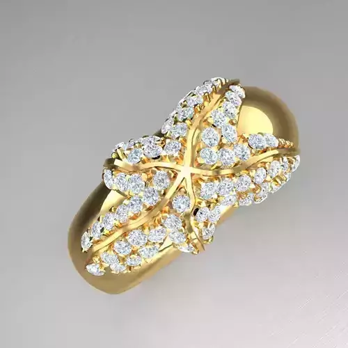 Top Diamond Men Ring STL 3DM 2MR054