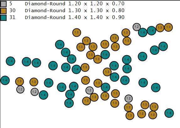 Top Diamond Men Ring STL 3DM 2MR054 3D model_3