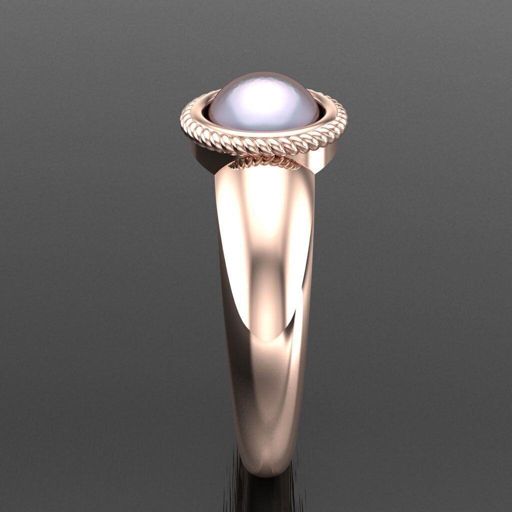 Top Diamond Men Ring STL 3DM 2MR052 3D model_11