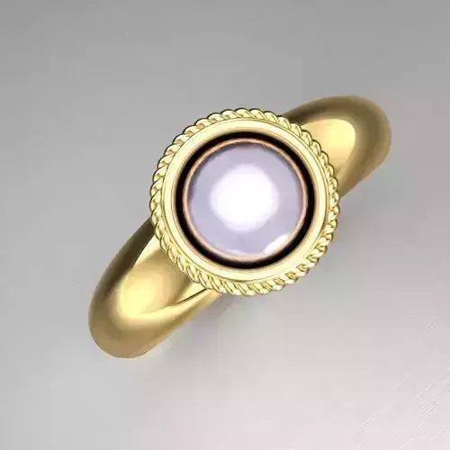 Top Diamond Men Ring STL 3DM 2MR052