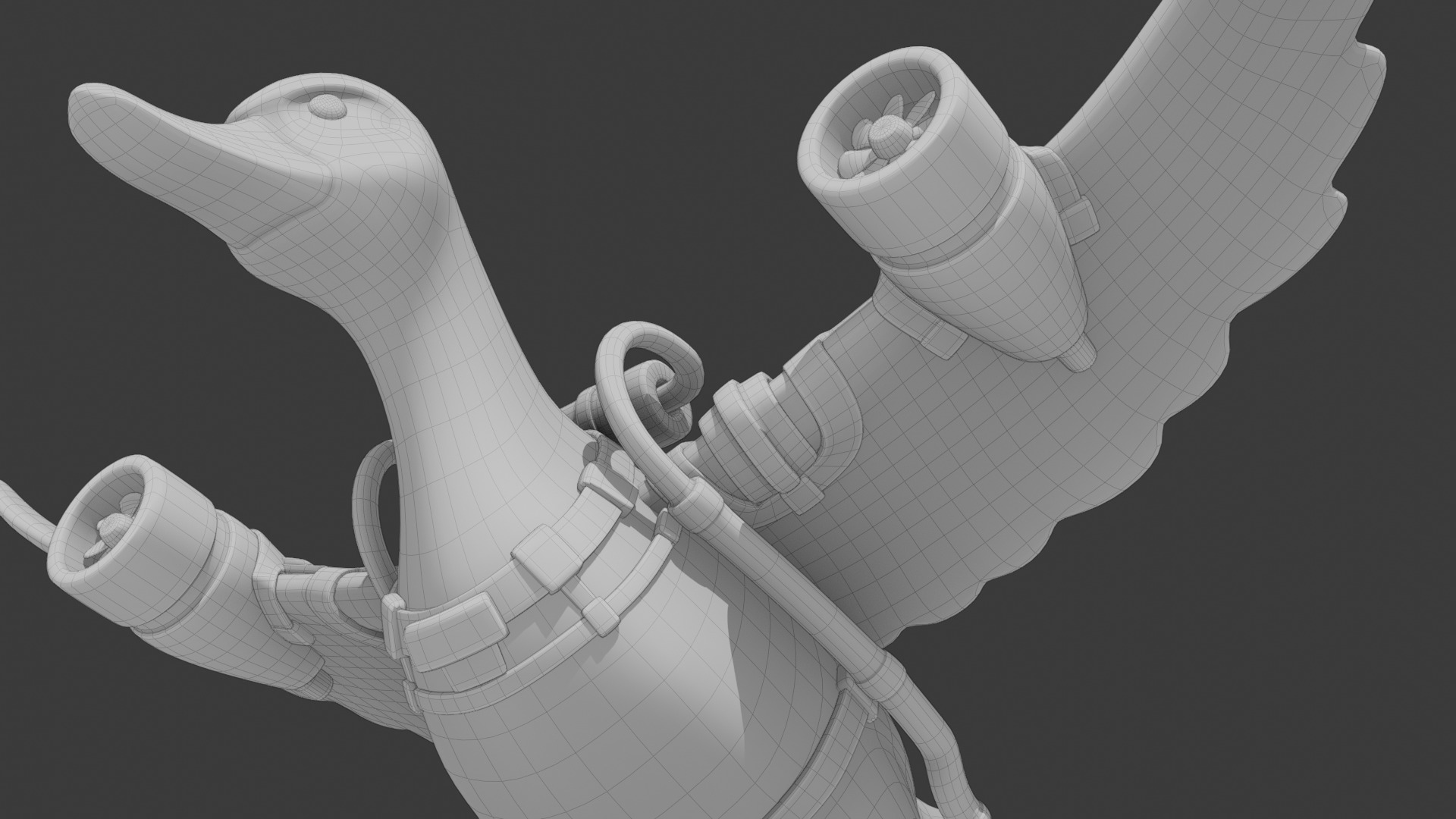 Bombardini Gusini - Brainrot Meme 3D model_5