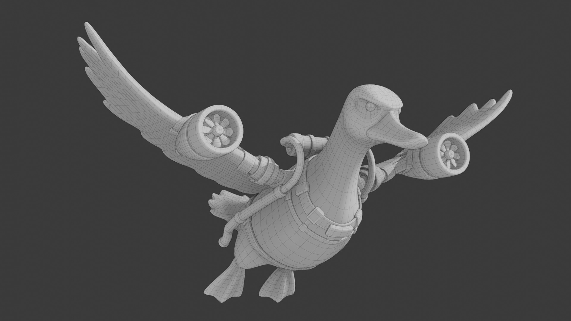 Bombardini Gusini - Brainrot Meme 3D model_1