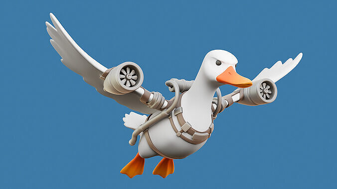 Bombardini Gusini - Brainrot Meme 3D model