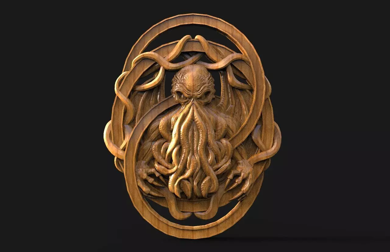 Cthulhu CNC 3D print model